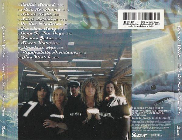 Great White - Can't Get There From Here (CD) (VG+, VG+)