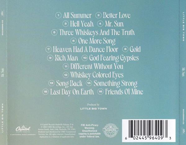 Little Big Town - Mr. Sun (CD) (M, M)