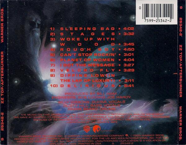ZZ Top - Afterburner (CD) (VG+, VG+)