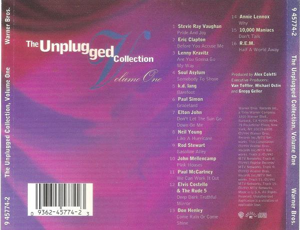 Various - The Unplugged Collection: Volume One (CD) (VG+, VG+)