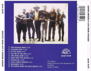 Lonnie Brooks - Live From Chicago - Bayou Lightning Strikes (CD) (NM or M-, NM or M-)