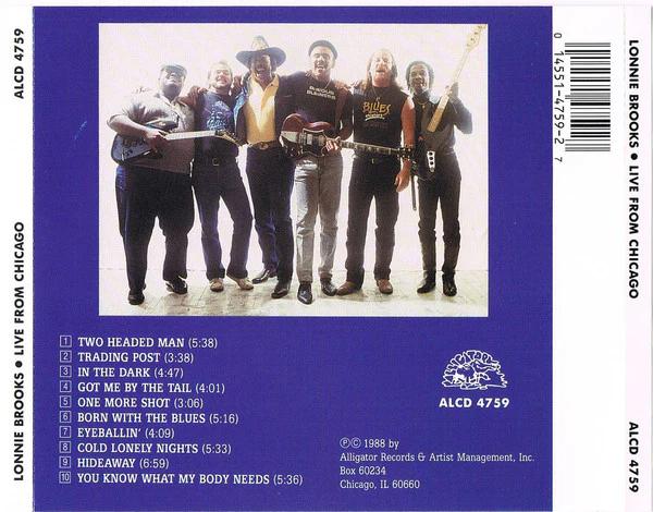 Lonnie Brooks - Live From Chicago - Bayou Lightning Strikes (CD) (NM or M-, NM or M-)