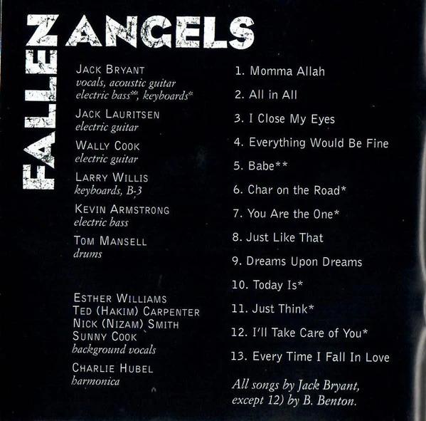 The Fallen Angels  - Rain Of Fire (CD) (VG, NM or M-)