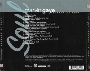 Marvin Gaye - Legends Of Soul (CD) (NM or M-, NM or M-)