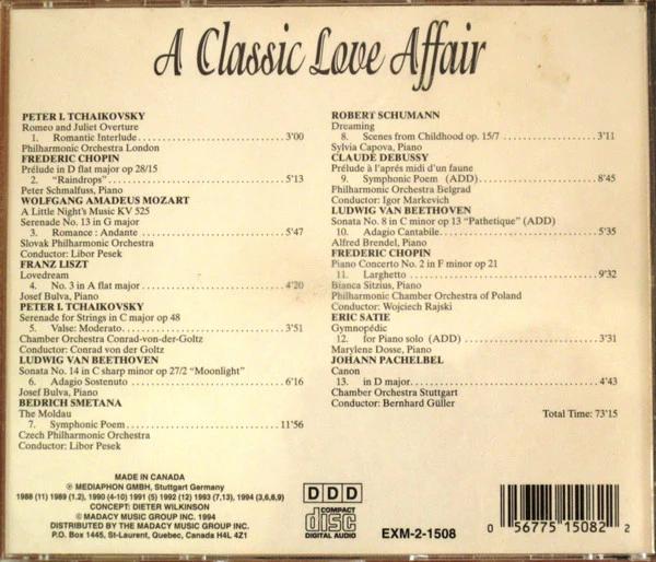 Various - A Classic Love Affair (CD) (NM or M-, NM or M-)