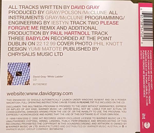 David Gray - Please Forgive Me (CD) (NM or M-, VG+)