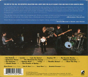 Alison Brown Quartet - Replay (CD) (NM or M-, VG+)