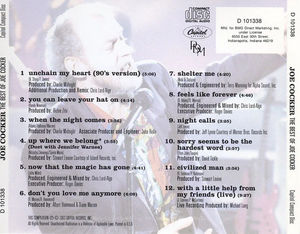 Joe Cocker - The Best Of Joe Cocker (CD) (NM or M-, VG+)