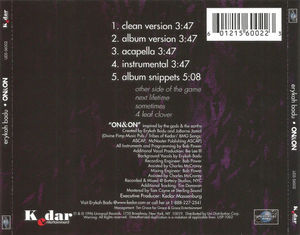 Erykah Badu - On & On (CD) (NM or M-, VG+)