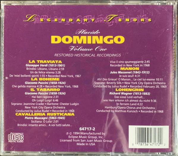Placido Domingo - Volume One (CD) (NM or M-, NM or M-)