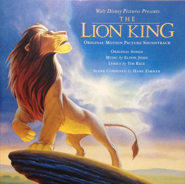 Various - The Lion King (Original Motion Picture Soundtrack) (CD) (VG+, VG+)