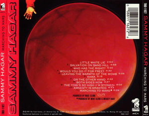 Sammy Hagar - Marching To Mars (CD) (NM or M-, VG+)