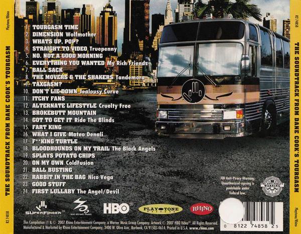 Various - The Soundtrack From Dane Cook's Tourgasm (CD) (VG+, VG+)