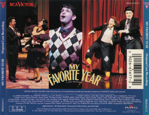 Stephen Flaherty, Lynn Ahrens, Various - My Favorite Year: A New Musical (Original Cast Recording) (CD) (NM or M-, VG+)
