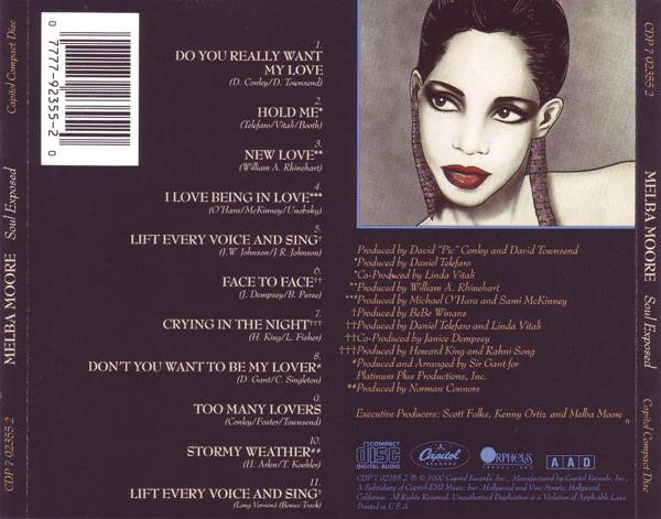 Melba Moore - Soul Exposed (CD) (NM or M-, VG+)