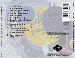DJ Jazzy Jeff & The Fresh Prince - Homebase (CD) (NM or M-, VG+)