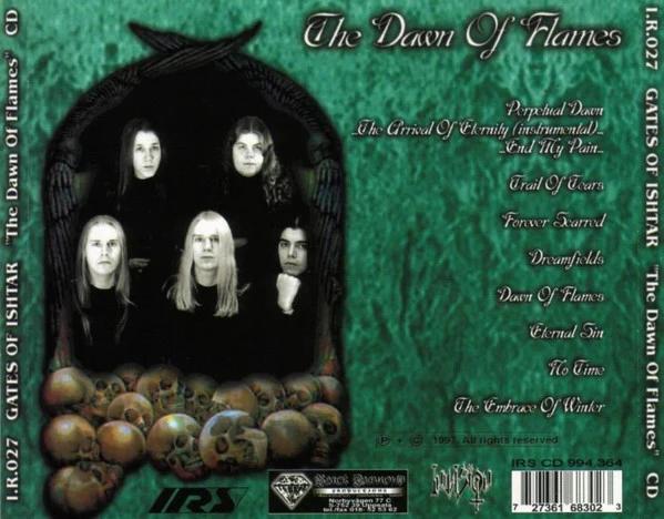 Gates Of Ishtar - The Dawn Of Flames (CD) (VG+, VG+)