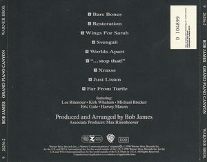 Bob James - Grand Piano Canyon (CD) (NM or M-, VG+)