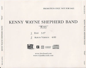 Kenny Wayne Shepherd Band - Was (CD) (NM or M-, NM or M-)