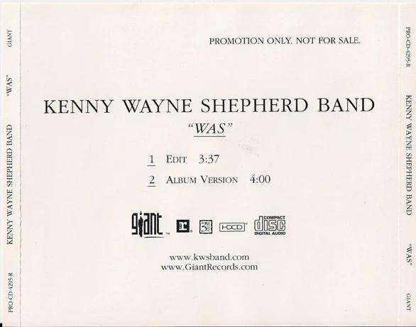 Kenny Wayne Shepherd Band - Was (CD) (NM or M-, NM or M-)