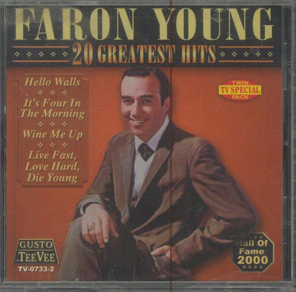 Faron Young - 20 Greatest Hits (CD) (VG+, VG+)