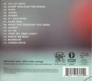 Jack Johnson - Sleep Through The Static (CD) (NM or M-, VG+)