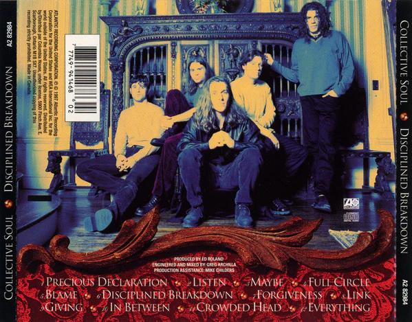Collective Soul - Disciplined Breakdown (CD) (NM or M-, VG+)