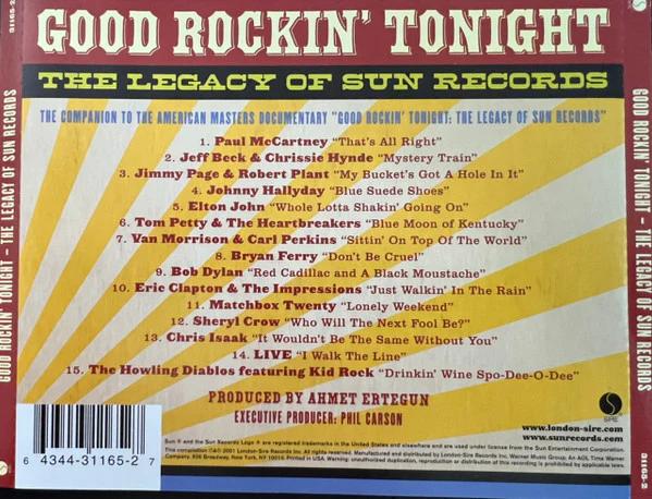Various - Good Rockin' Tonight - The Legacy Of Sun Records (CD) (VG+, VG+)