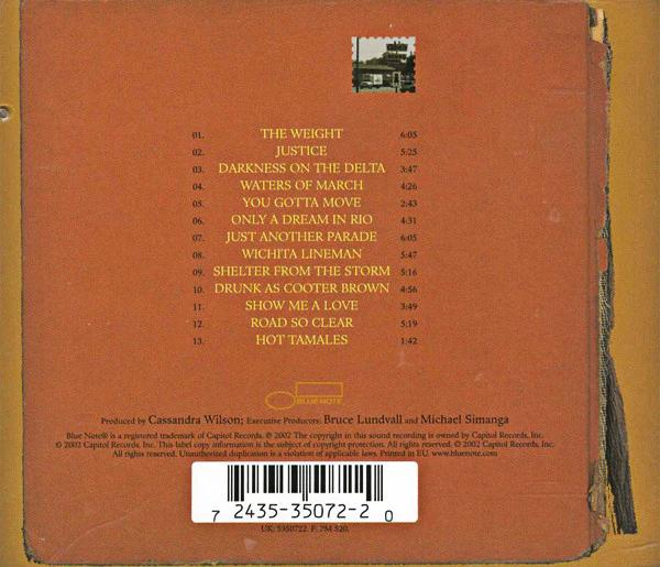 Cassandra Wilson - Belly Of The Sun (CD) (VG+, VG)
