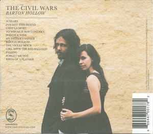 The Civil Wars - Barton Hollow (CD) (VG+, VG+)