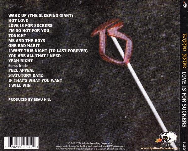 Twisted Sister - Love Is For Suckers (CD) (NM or M-, VG+)