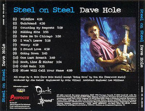 Dave Hole - Steel On Steel (CD) (NM or M-, VG+)