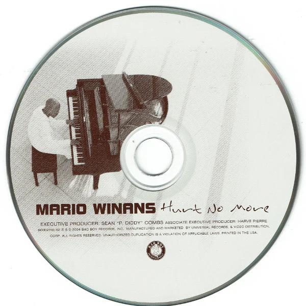Mario Winans - Hurt No More (CD) (M, NM or M-)