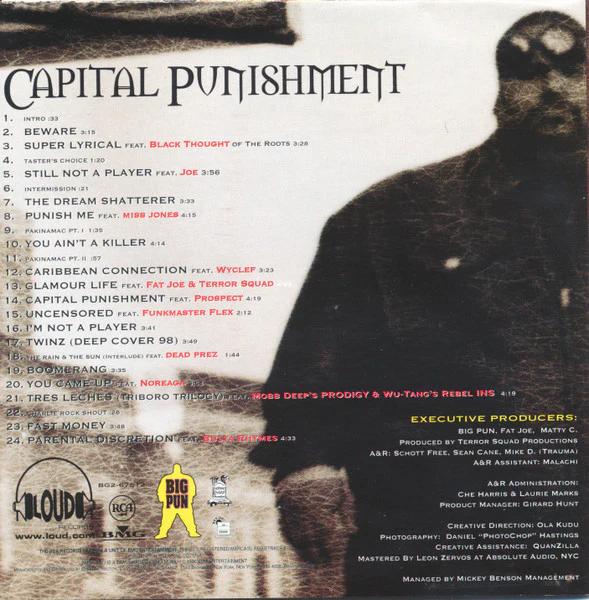 Big Punisher - Capital Punishment (CD) (VG+, VG+)