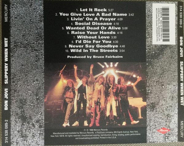 Bon Jovi - Slippery When Wet (CD) (VG+, VG+)