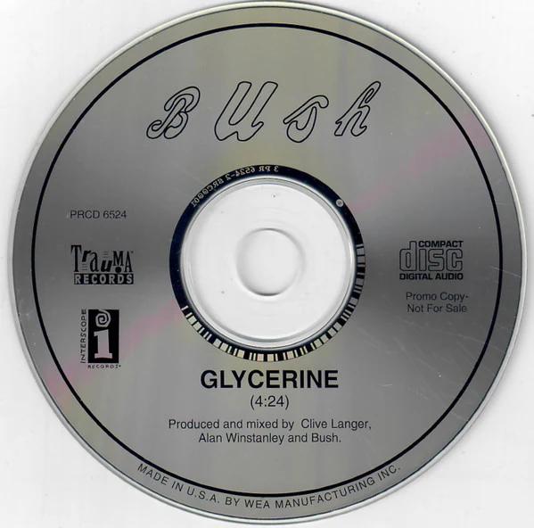 Bush - Glycerine (CD) (VG+, VG+)