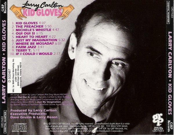 Larry Carlton - Kid Gloves (CD) (NM or M-, VG+)