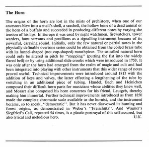 Various - The Horn - Corno Da Caccia (CD) (NM or M-, NM or M-)