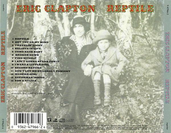 Eric Clapton - Reptile (CD) (VG+, VG+)