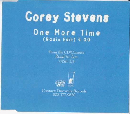 Corey Stevens - One More Time (CD) (NM or M-, VG+)
