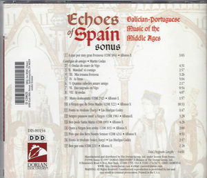 Sonus  - Echoes Of Spain (CD) (NM or M-, VG+)