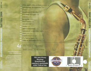 Mike Phillips  - Uncommon Denominator (CD) (VG+, VG+)