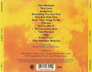 Chic - Chic-ism (CD) (NM or M-, VG+)