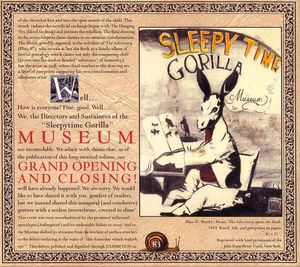 Sleepytime Gorilla Museum - Grand Opening And Closing (CD) (VG, VG)