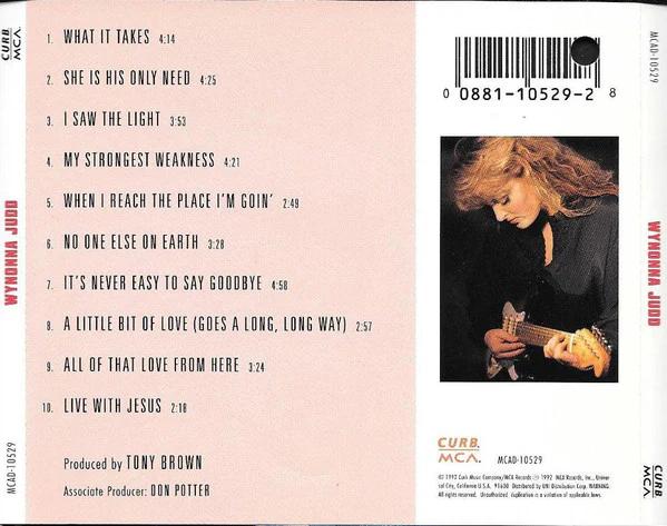 Wynonna - Wynonna (CD) (NM or M-, VG+)