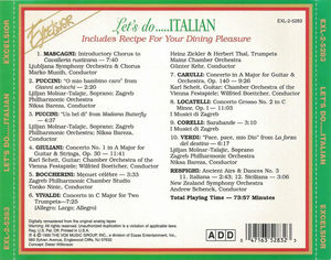 Various - Let's Do Italian (CD) (NM or M-, NM or M-)