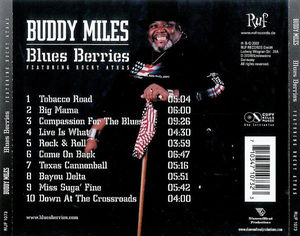 Buddy Miles Featuring Rocky Athas - Blues Berries (CD) (VG+, VG+)