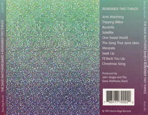 Dave Matthews Band - Remember Two Things (CD) (VG+, VG+)