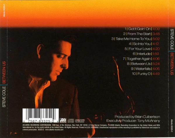 Steve Cole - Between Us (CD) (NM or M-, NM or M-)
