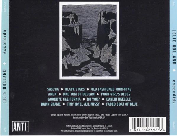 Jolie Holland - Escondida (CD) (NM or M-, VG+)
